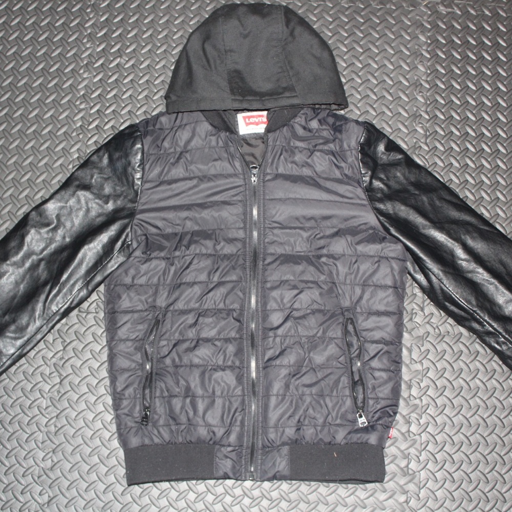 Levi Leather and Synthetic Jacket (S)